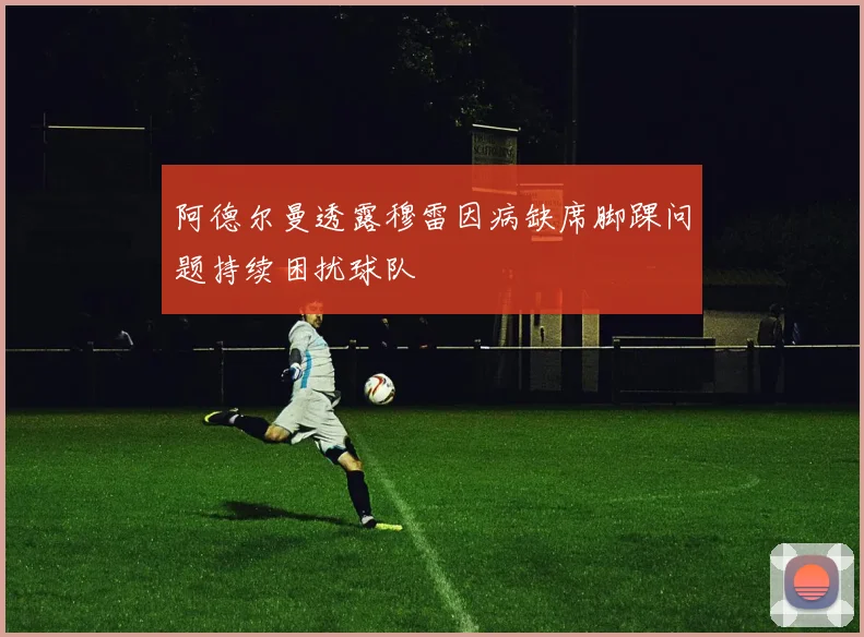 阿德尔曼透露穆雷因病缺席脚踝问题持续困扰球队